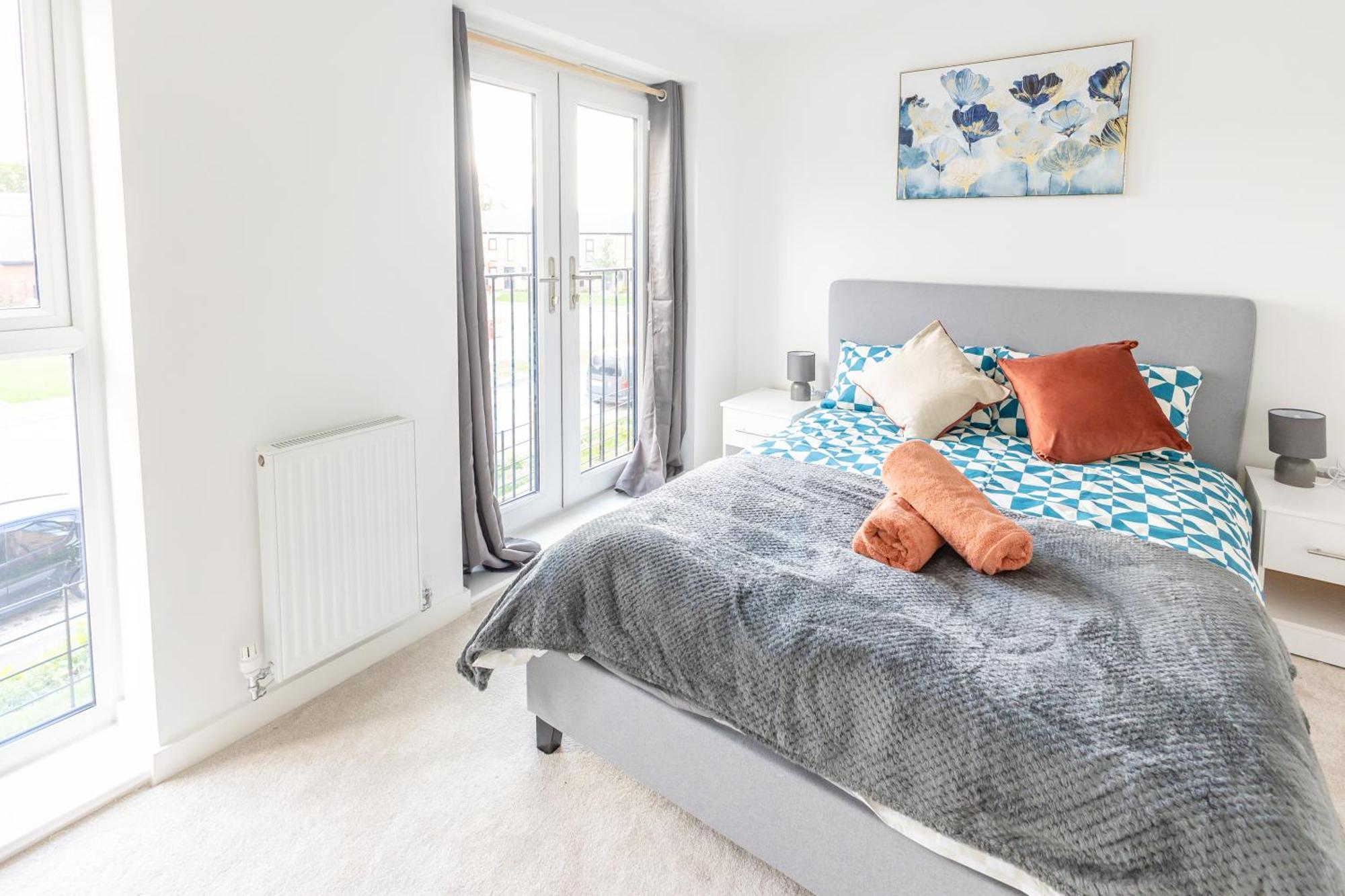 Stunning Modern 3 Bedroom Townhouse - Perfect Getaway Manchester Exteriör bild